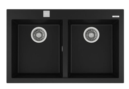 Chậu đá nhân tạo TEKA FORSQUARE 2B 790 BLACK 115260014