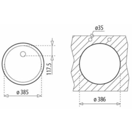 Chậu rửa chén bát Teka BE 39.40 3 Kích thước chậu rửa chén bát Teka BE 39.40