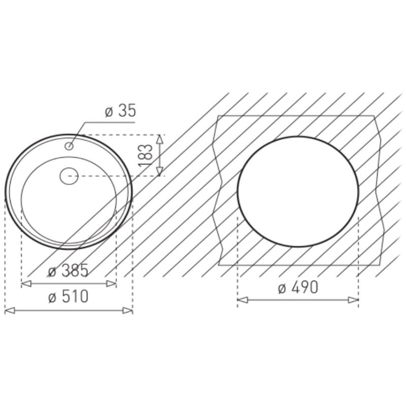 Kích thước chậu rửa bát Teka CENTROVAL 1B Kích thước chậu rửa bát Teka CENTROVAL 1B