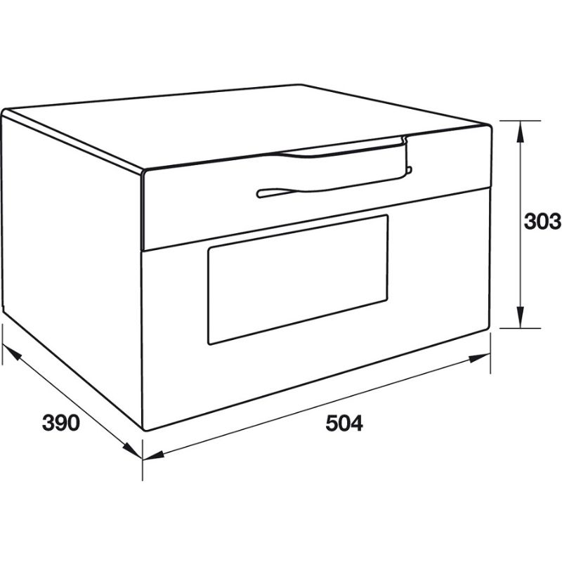 Kích thước lò vi sóng Hafele HM-F23A 539.30.180 Kích thước lò vi sóng Hafele HM-F23A 539.30.180