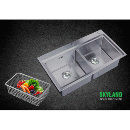 Chậu rửa bát Eurosun HANDMADE SKYLAND EU-8246HS