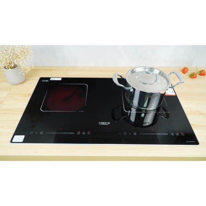Ảnh thực tế Bếp điện từ Chefs EH-MIX220 Ảnh thực tế Bếp điện từ Chefs EH-MIX220