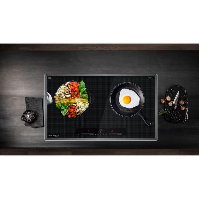 Ảnh thực tế bếp từ 2 vùng nấu Eurosun EU-T710 PRO Silver Ảnh thực tế bếp từ 2 vùng nấu Eurosun EU-T710 PRO Silver