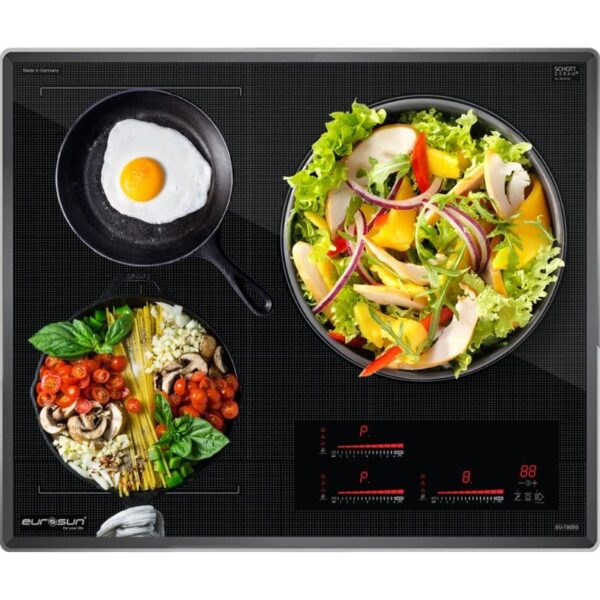 Ảnh thực tế bếp từ 3 vùng nấu Eurosun EU-T905G Ảnh thực tế bếp từ 3 vùng nấu Eurosun EU-T905G