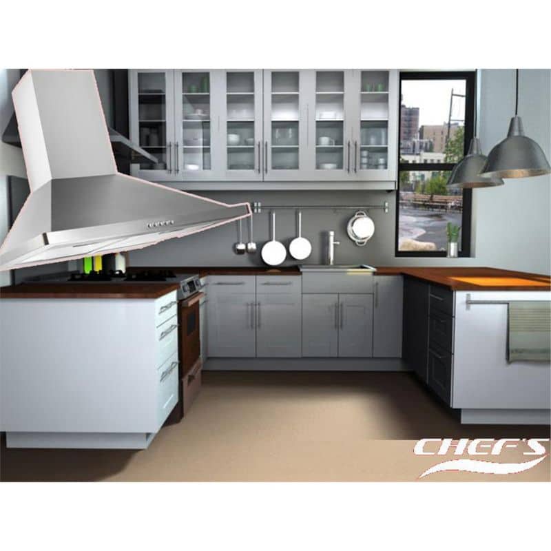 Ảnh thực tế Máy hút mùi Chefs EH-R302E6 Ảnh thực tế Máy hút mùi Chefs EH-R302E6