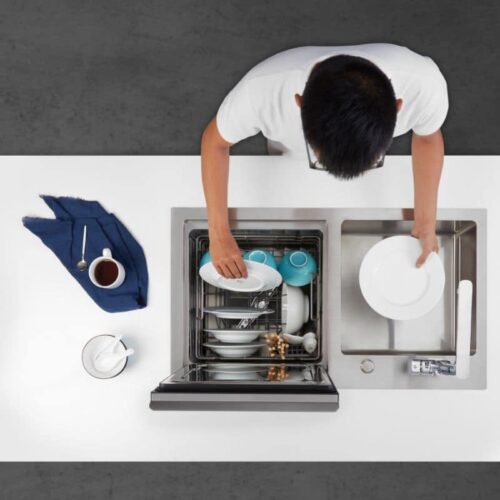 Máy rửa bát Malloca WQP6-890F3 5 Ảnh thực tế máy rửa bát Malloca WQP6-890F3