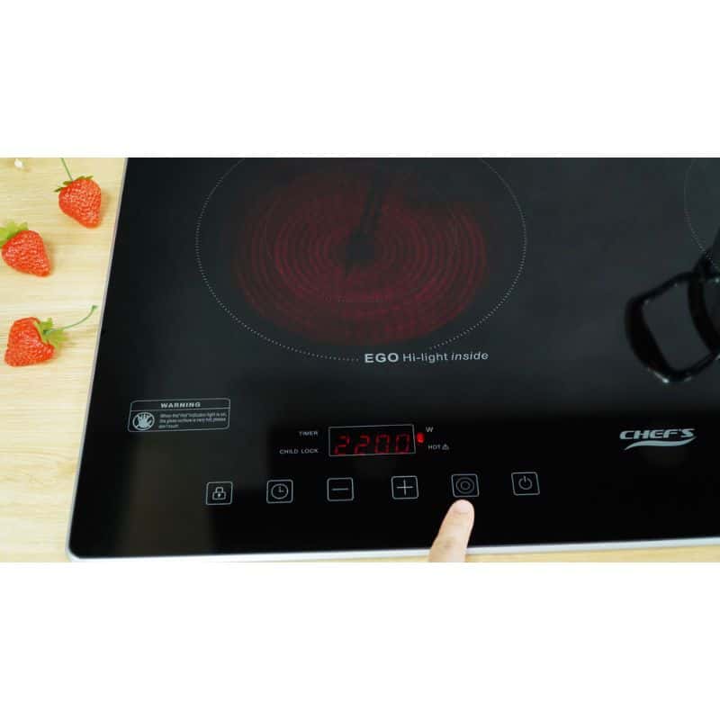Bảng điều khiển Bếp điện từ hỗn hợp Chefs EH-MIX321 Bảng điều khiển Bếp điện từ hỗn hợp Chefs EH-MIX321