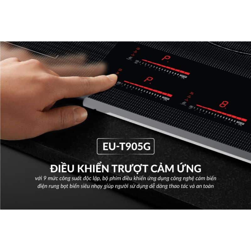 Bảng điều khiển bếp từ 3 vùng nấu Eurosun EU-T905G Bảng điều khiển bếp từ 3 vùng nấu Eurosun EU-T905G