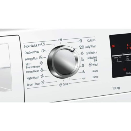 Máy giặt quần áo Bosch WAU28440SG 4 Bảng điều khiển máy giặt quần áo Bosch WAU28440SG