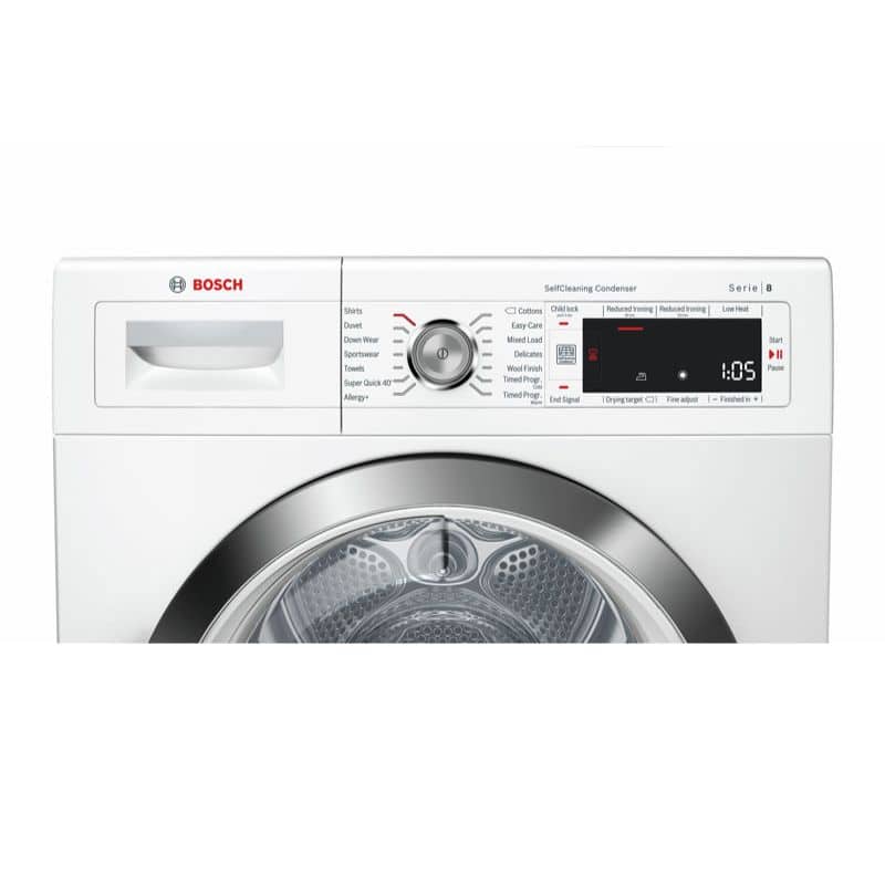 Bảng điều khiển máy sấy quần áo Bosch WPG24100MY Bảng điều khiển máy sấy quần áo Bosch WPG24100MY