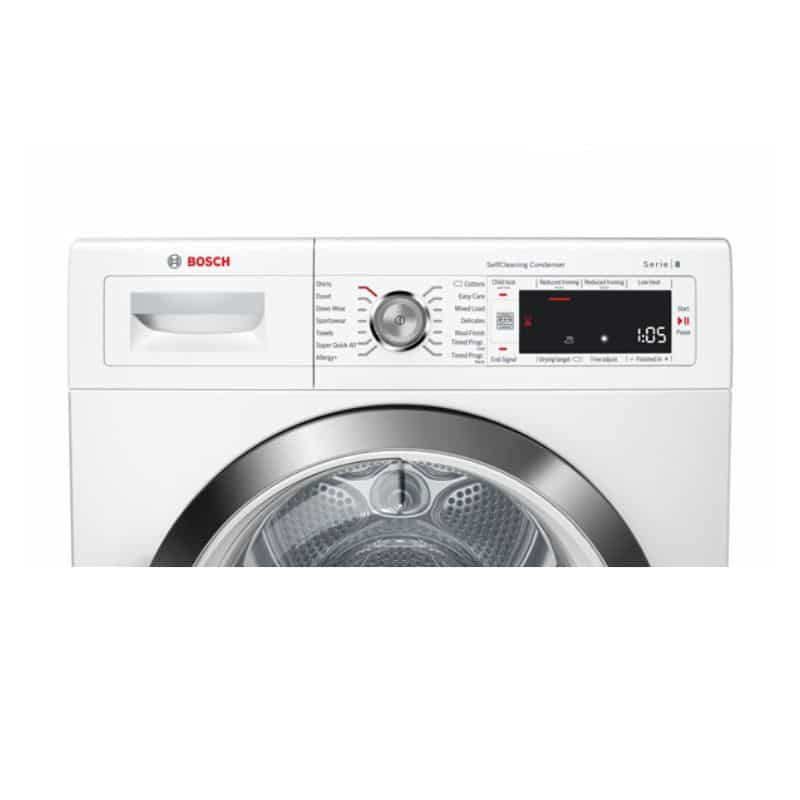 Bảng điều khiển máy sấy quần áo Bosch WTW87561GB Bảng điều khiển máy sấy quần áo Bosch WTW87561GB