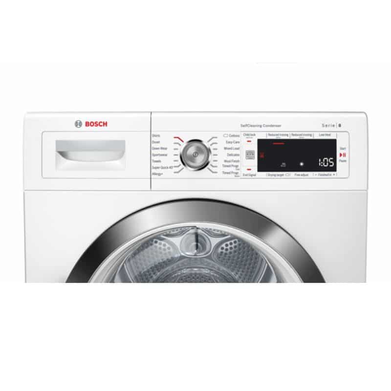 Bảng điều khiển máy sấy quần áo Bosch WTW87561SG Bảng điều khiển máy sấy quần áo Bosch WTW87561SG