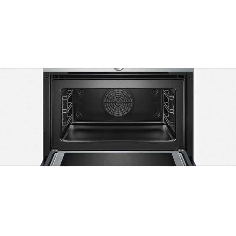Bên trong lò nướng kết hợp vi sóng Bosch CMG633BS1 Bên trong lò nướng kết hợp vi sóng Bosch CMG633BS1