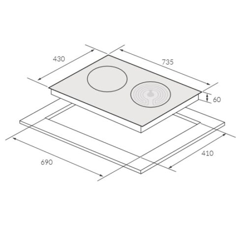 Bếp điện từ 2 vùng nấu Eurosun EU-TE259Max 5 bep dien tu 2 vung nau eurosun eu te259max 1