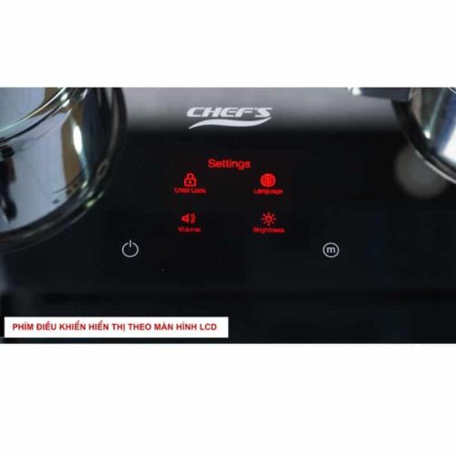 Bếp từ đôi Chefs EH-DIH890 5 bep tu doi chefs eh dih890 3
