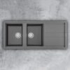 Chậu đá Malloca TITANIUM K-50073 ( NANO) 2 chau rua bat malloca k 50073