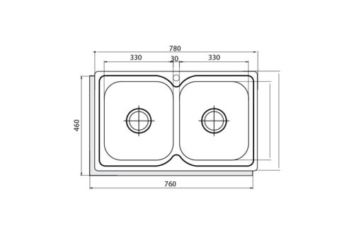 Chậu rửa chén bát Cata C - 2 AG UNIT 4 chau rua chen bat cata c 2 ag unit 2