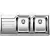 Chậu inox Hafele Blanco - Dinas 8S 570.27.209 2 chau rua hafele 570 27 209