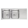 Chậu rửa chén Inox Reginox Diplomat 30 Lux 2 chau rua reginox diplomat 30 lux