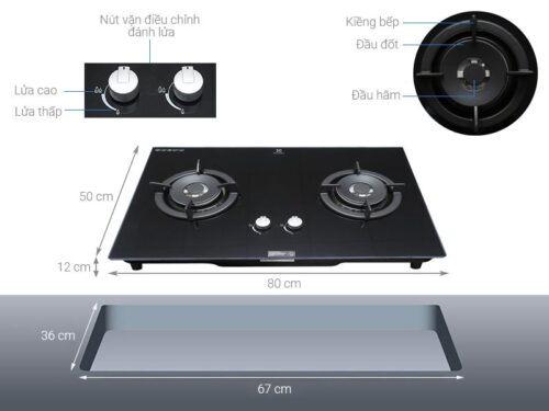 Bếp ga âm Electrolux EGT8028CK 5 electrolux egt8028ck 2 1
