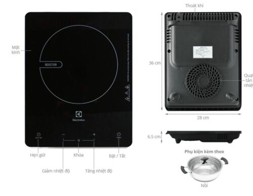 Bếp điện từ Electrolux ETD29KC 6 electrolux etd29kc 2
