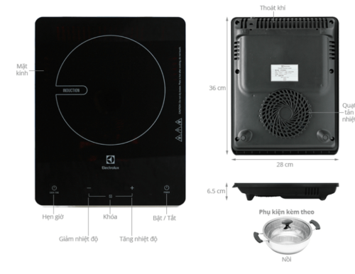 Bếp điện từ Electrolux ETD29KC 4 electrolux etd29kc 2