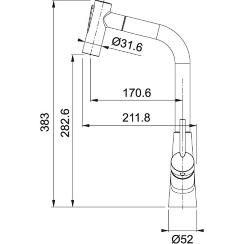 Vòi rửa Franke CT992C 115.0507.230 3 franke ct992c 1
