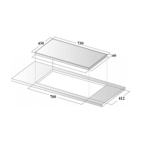 Bếp điện từ 2 vùng nấu Eurosun EU-TE703PLUS 3 Bếp điện từ 2 vùng nấu Eurosun EU-TE703PLUS
