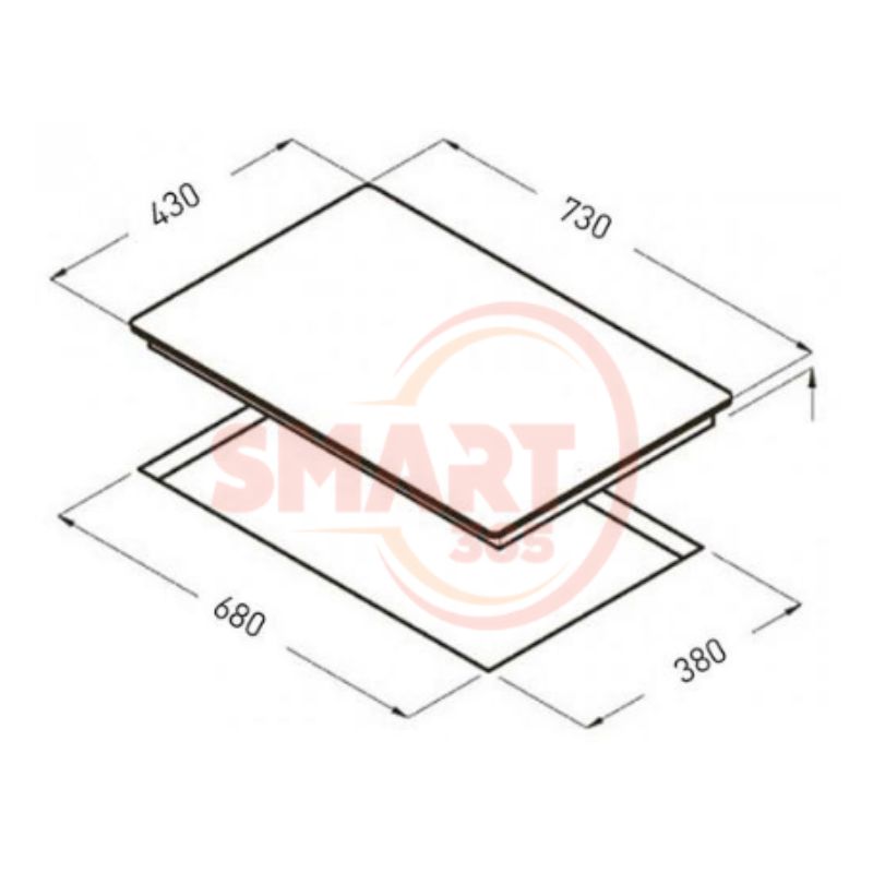 BẾP ĐÔI SMARAGD SI2-2868 + BẾP ĐÔI SMARAGD SI2-2868 +