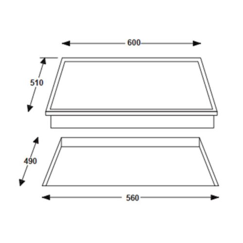 Bếp từ 3 vùng nấu Rosieres RISD3BC 3 Kích thước Bếp từ 3 vùng nấu Rosieres RISD3BC