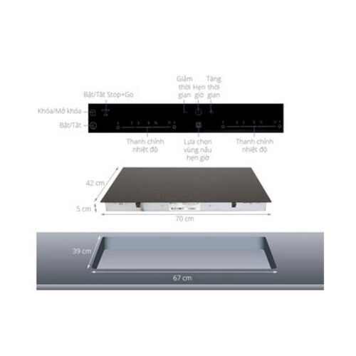 Bếp từ âm Electrolux EHI7260BB 3 Kích thước Bếp từ âm Electrolux EHI7260BB