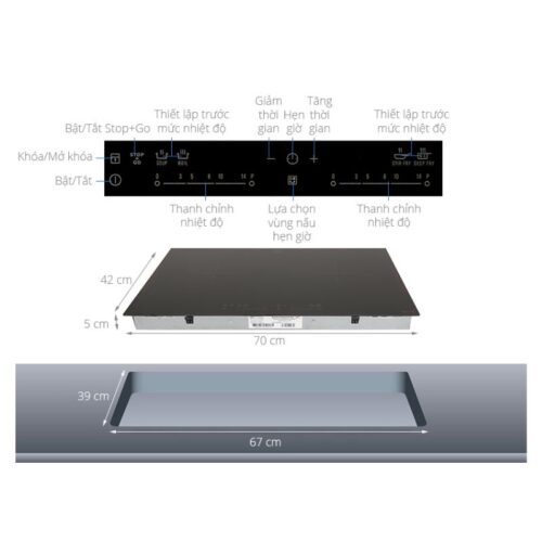 Bếp từ âm Electrolux EHI7280BA 4 Kích thước Bếp từ âm Electrolux EHI7280BA