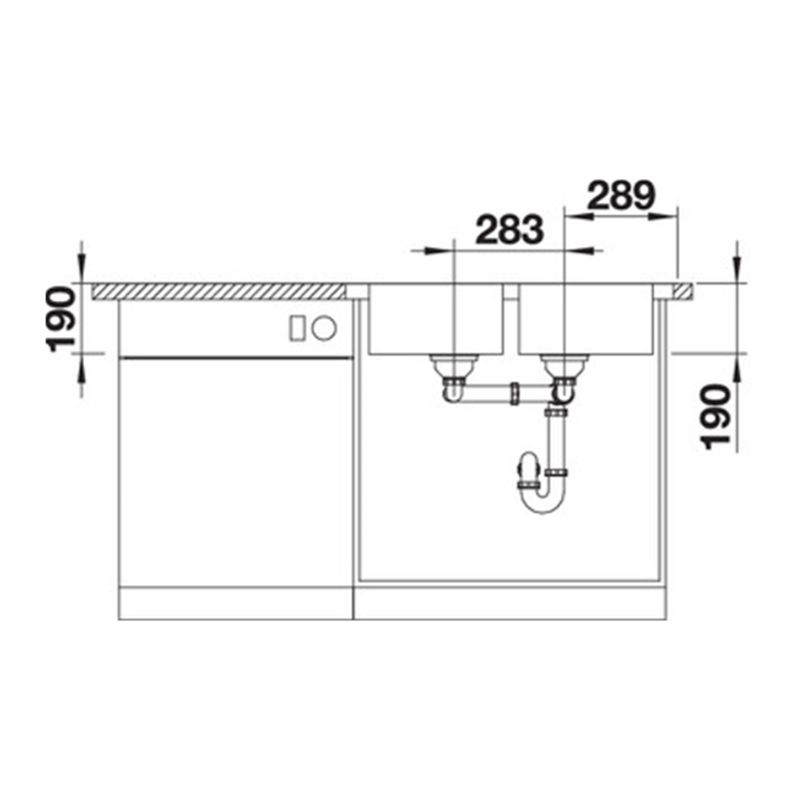 Kích thước chậu rửa chén Blanco ANDANO 340 IF Kích thước chậu rửa chén Blanco ANDANO 340 IF