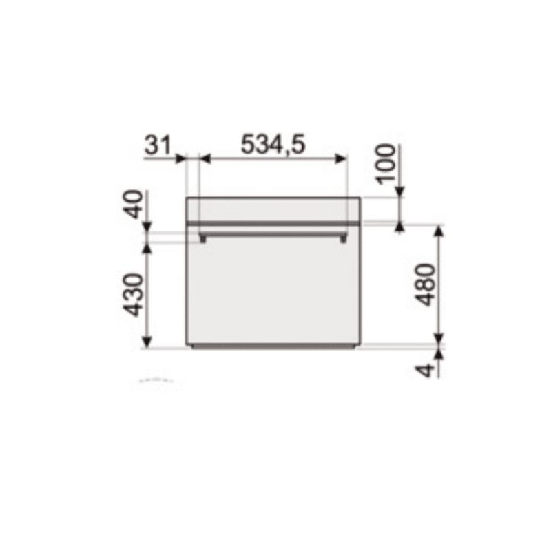 Kích thước lò nướng đối lưu Hafele SF6381X 536.64.753 Kích thước lò nướng đối lưu Hafele SF6381X 536.64.753