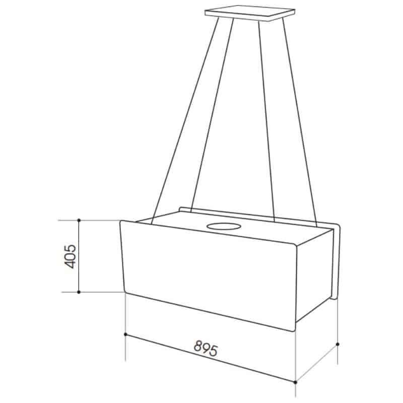 Kích thước của Máy Hút Mùi SPELIER SP - 190 Kích thước của Máy Hút Mùi SPELIER SP - 190