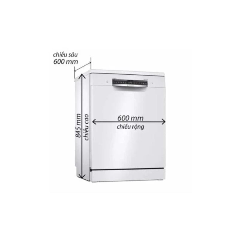 Kích thước máy rửa bát Bosch SMS4HVW33E serie 4 Kích thước máy rửa bát Bosch SMS4HVW33E serie 4