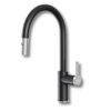 Vòi rửa bát rút dây Konox Alto Black 1 konox alto black 9