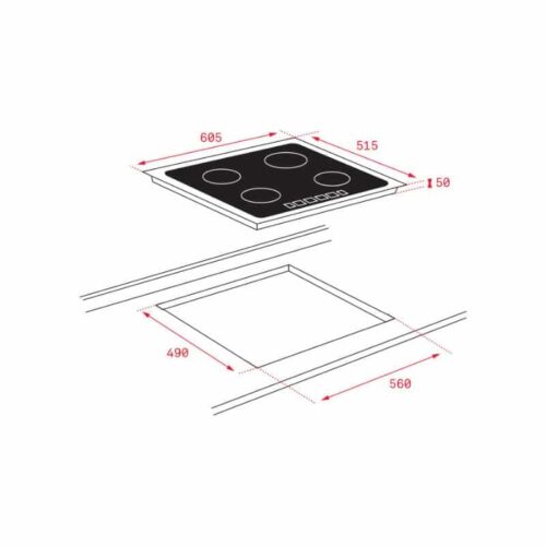 Bếp Từ Teka ITF 6320 5 Lắp đặt Bếp Từ Teka ITF 6320