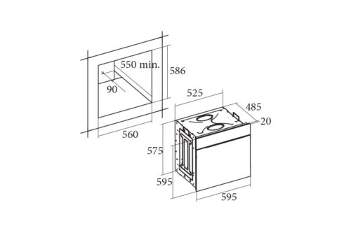 Lò nướng Cata CDP 780 AS WH 4 lo nuong cata cdp 780 as wh 2
