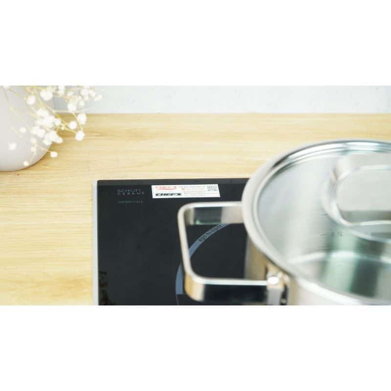 Mặt kính Bếp điện từ hỗn hợp Chefs EH-MIX333 Mặt kính Bếp điện từ hỗn hợp Chefs EH-MIX333