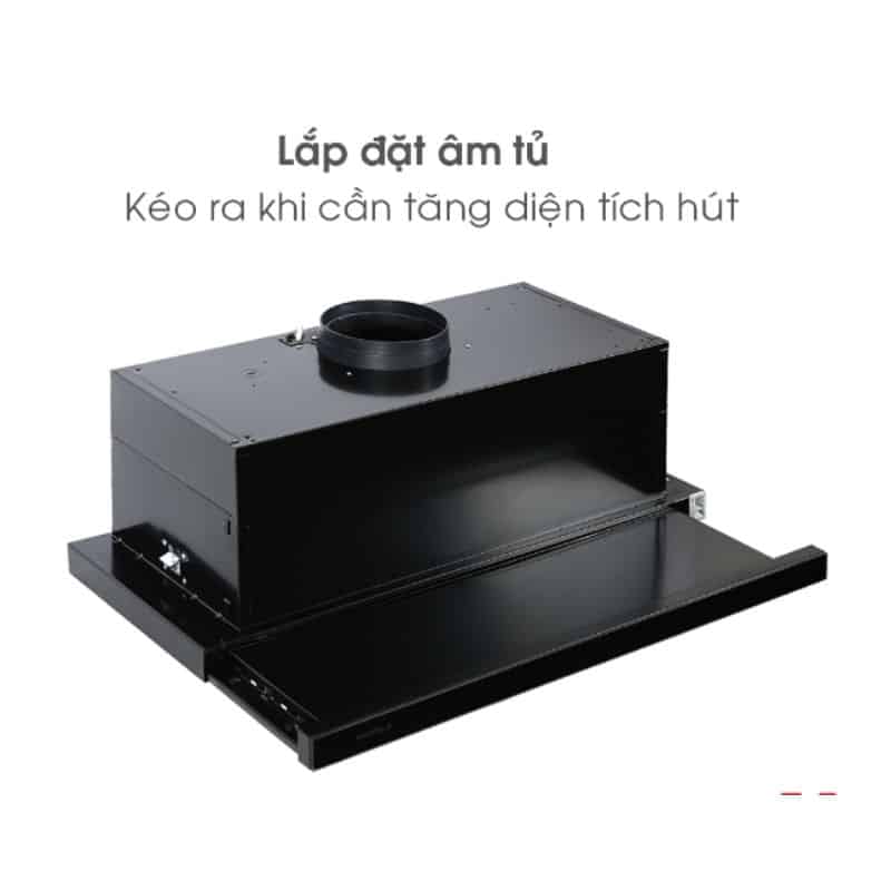 Lắp máy hút mùi âm tủ Hafele HH-SG70A 533.89.021 Lắp máy hút mùi âm tủ Hafele HH-SG70A 533.89.021