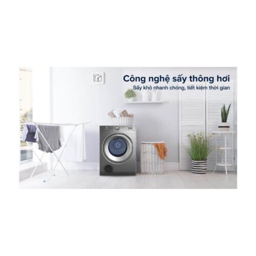 Máy sấy thông hơi Electrolux EDS854N3SB 3 công nghệ sấy thông hơi của máy sấy thông hơi Electrolux EDS854N3SB