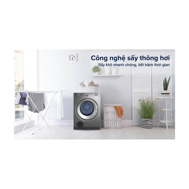 công nghệ sấy thông hơi của máy sấy thông hơi Electrolux EDS854N3SB công nghệ sấy thông hơi của máy sấy thông hơi Electrolux EDS854N3SB