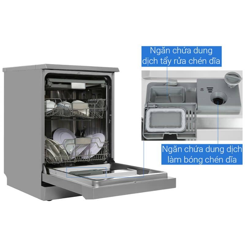 Ngăn chứa chất tẩy rửa máy rửa bát độc lập Hafele HDW-F60E 538.21.200 Ngăn chứa chất tẩy rửa máy rửa bát độc lập Hafele HDW-F60E 538.21.200