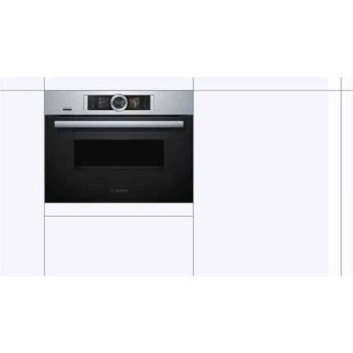 Lò nướng kết hợp vi sóng Bosch CMG656BS6B 3 Thiết kế lò nướng kết hợp vi sóng Bosch CMG656BS6B