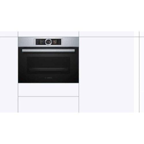 Lò nướng kết hợp hấp Bosch CSG656RS1 5 Thiết kế lò nướng kết hợp hấp Bosch CSG656RS1
