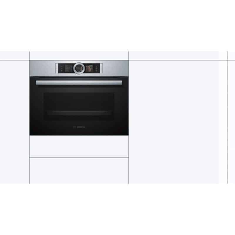 Thiết kế lò nướng kết hợp hấp Bosch CSG656RS1 Thiết kế lò nướng kết hợp hấp Bosch CSG656RS1