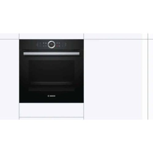 Lò nướng Bosch HBG634BB1B 4 Thiết kế lò nướng Bosch HBG634BB1B