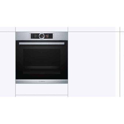 Lò nướng Bosch HBG656RS1B 3 Thiết kế lò nướng Bosch HBG656RS1B