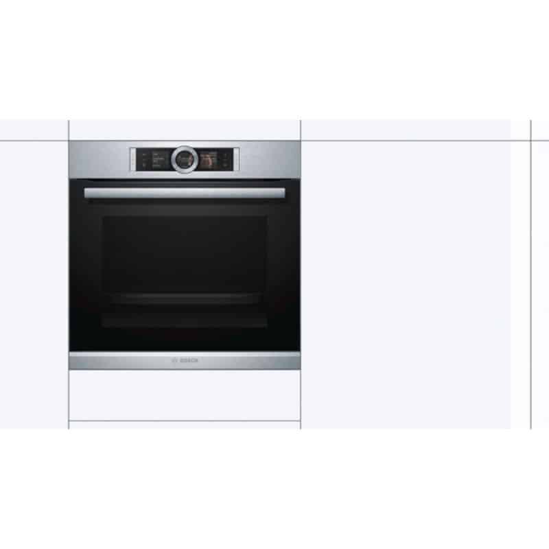 Thiết kế lò nướng Bosch HBG656RS1B Thiết kế lò nướng Bosch HBG656RS1B